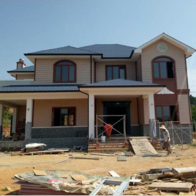 Real Estate Light Steel Structure Luxury Prefab Villa