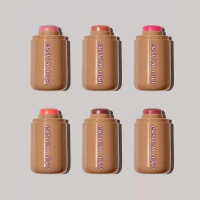 Vegan Waterproof Color Changing High Pigment Cream Liquid Blush 6 Colors Private Label Long-Lasting Matte Finish
