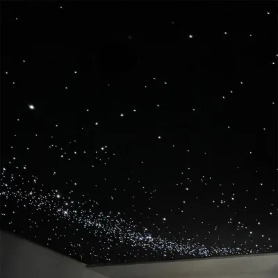Premium Home Cinema Solution Luxury Home Cinema with Fiber Optic Star Ceiling | Customized Private Theater Room Design