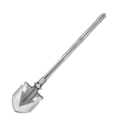 Outdoor Engineer's Multi-Functional Camping Shovel Manganese Steel Thickened Folding Car-Mounted Digging Tool