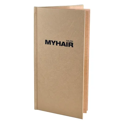 Menu Folder A4 Restaurant Covers Cheap Cover Holder for Hotel with PVC Pockets Wooden Menu Screw Post Menu Cover