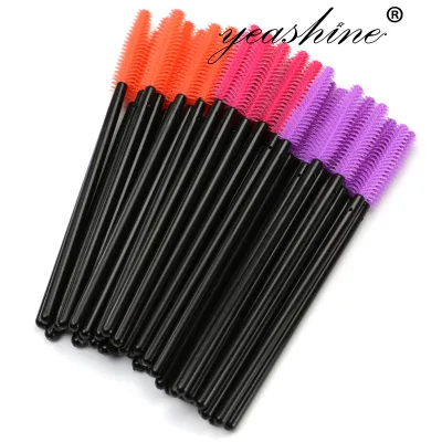 Mask Makeup Brush Make up Small OEM Eyelash Tint Reusable Silicone Mascara Wand