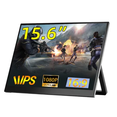 OEM and ODM IPS Monitor 15.6-inch Portable Gaming Monitor 1920 * 1080 Resolution Portable Screen Computer Expansion Screen