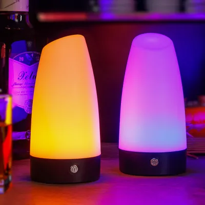 LED Mini Charging Bar Desk Lamp Dimmable Clear Bar Desktop Night Light Atmosphere Lamp Warm White Cross-Border Hot Sale