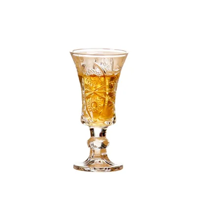 Wholesale 1 OZ Personalized Old Fashion Stemmed Clear Shot Glasses