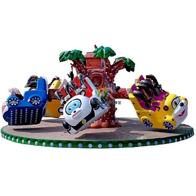 Alibrother Indoor Magical Flying Turntable Rides Popular Crazy Dance Ballerina Amusement Park Facilities New Fiberglass Rides