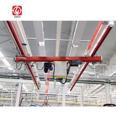 Customizable Factory 250Kg 500Kg 800Kg Modular Crane Manual Mechanized Work Monorail Double Track Combined Crane
