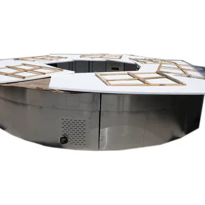 Special-shaped High-quality Professional Cocktail Station Is Newly Used for Processing Beer and Drinks in Restaurants.