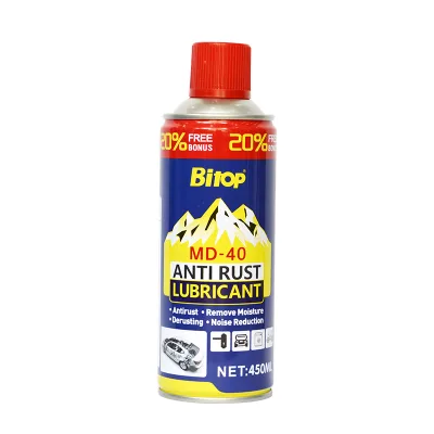Bitop High Quality Rust Remover Spray Anti-rust Lubricant 450ml Customize logo Accepted