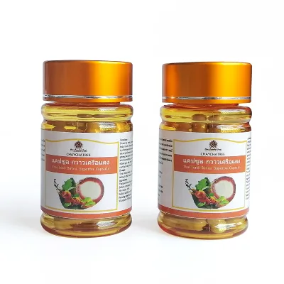 Thai Natural Dietary Supplement Men's Red Kudzu Root Powder Capsule