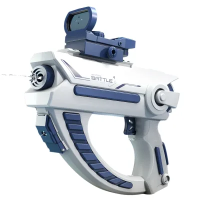 Outdoor Toy Small Cartoon Space Electric Water Gun Toy Gun (with Lithium Battery Data Cable)
