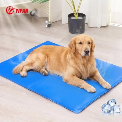 Summer Special PVC Pet Cooling Pad Waterproof Non Slip Heat Dissipation Mat for Household Dog Cat Indoor Rest Time