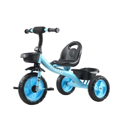 Wholesale Factory New Fashion Baby Children Tricycle Baby Gift Outdoor Ride on Toys Kids Tricycle with Basket