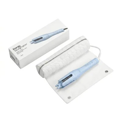 Auto Rotating Curling Iron 34mm PTC Heating LED Display 160-220°C Hair Styling Curler for Home Salon Use 30 Min Auto Off