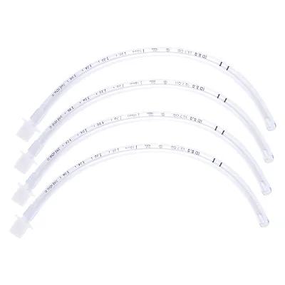CE ISO Approved Adults Size 5.5 Uncuffed Oral Nasal Transparent PVC EOS Disinfecting Endotracheal Tube