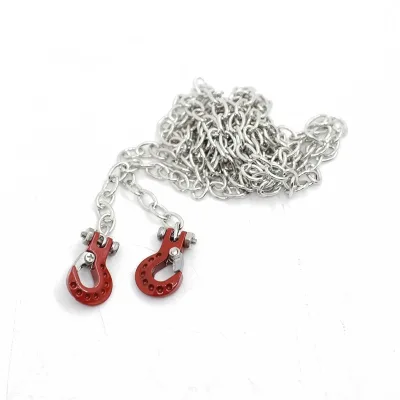 SCX10 D90 D110 TF2 Tam*iya  TRX4 Trailer Chain, Silver Chain
