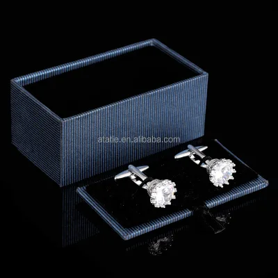 Men's Cufflink Shirt Cufflink Box a Variety of Black Gift Boxes