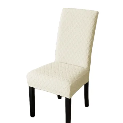 Removable Chair Protector Stretch Chair Slipcover Spandex/Polyester Fabric Water Repellency Dining Room Chair Cover