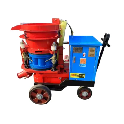 Civil Engineering Diesel Shotcrete Equipment Dry Type Shotcrete Machine