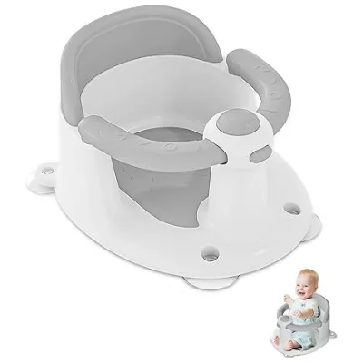 Baby Bath Seat for Babies 6-12Months Bath Seats for Babies Sitting up Open Design Bathtub Sea Non-Slip Compact Toddler Bath Seat