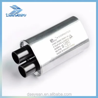 Capacitor oil immersed 0.5uf-1.5uf 2500vac capacitor for Microwave ovens