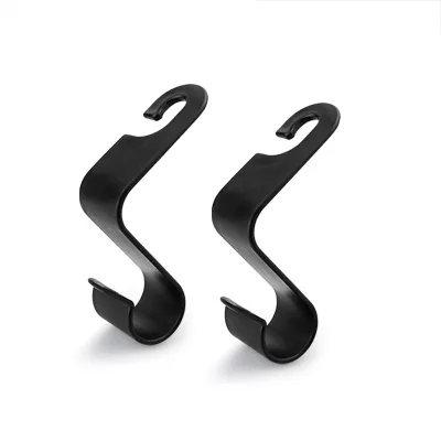4Pack Hooks for Bags Car Clips Front Seat Headrest Organizer Holder Auto Fastener Hangers Car Storage Interior Accessories