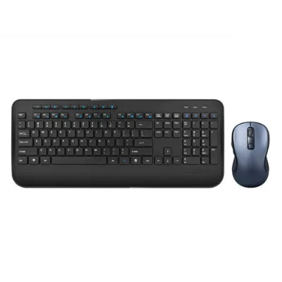 Wireless keyboard and mouse combo big size keyboard ergonomic keyboard mouse 2.4G keyboard and mouse combo