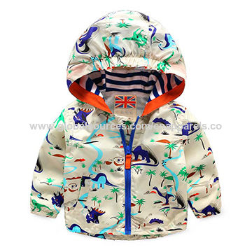 Boys' casual jackets windbreaker