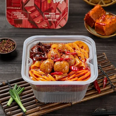 430g Instant Self-Heating Hot Pot Noodles Chongqing Laweike Self-Heating Hot Pot Spicy Clear Oil Flavor Instant Food