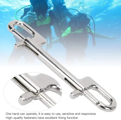 316SS Double End Bolt Snap Hook Heavy Duty Scuba Diving Clip 90mm 120mm