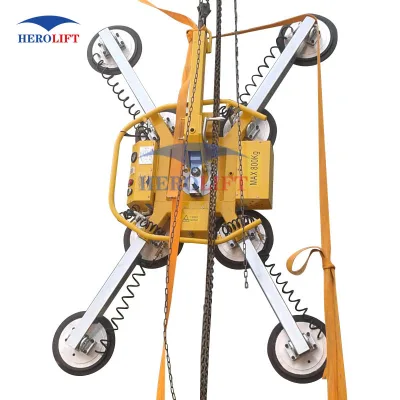 Used Glass Manipulator with Vacuum Lifter for Window Glass Handling in Construction Machinery
