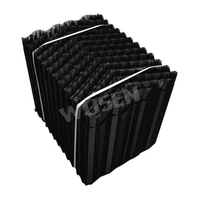 Humidifier PVC Honeycomb Fill Tower Cross Flow Cooling Tower Filler Pack