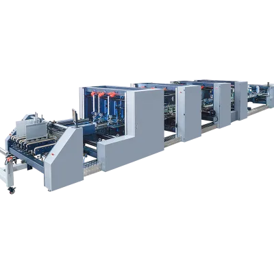 MSM-1650G Crash Lock Bottom Pre-folding Gluing Machine Mini Paper Box Folder Gluer