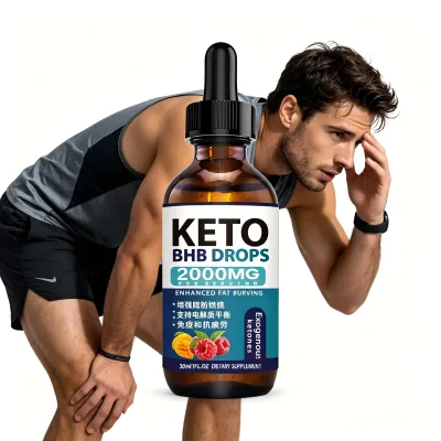 OEM Sublingual Ketone Supplement Keto BHB Liquid Drops for Rapid Ketosis Focus & Fat Burning Beta-Hydroxybutyrate Liquid Drops
