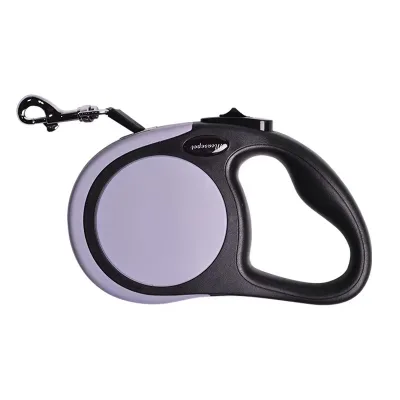 2025 New Luxury Automatic Retractable Dog Leash Breakaway Quick Release Padded Lights Jeweled Design Print Pattern Personalized