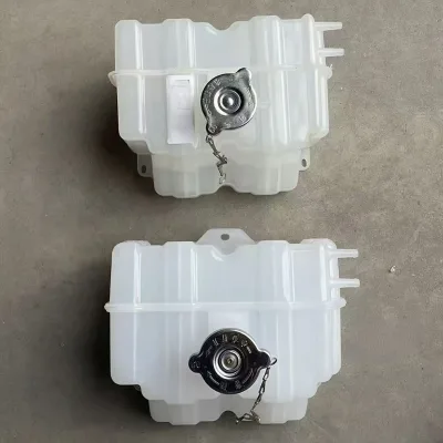 Coach Cargo Truck Loader Diesel Engine Surge   Tank With Liquid Level Sensor, Visible Level Cooling Reservoir