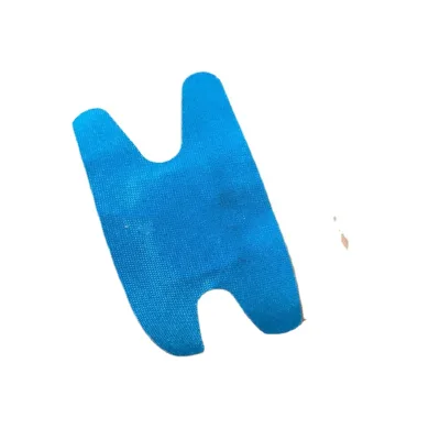 "H" Shape 76*38mm Blue Band Aid Blue Elastic Hypoallergenic Wound Plaster