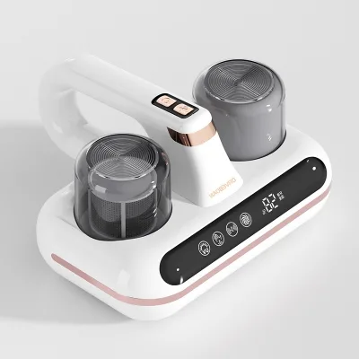 Household Portable Mattress Vacuum Mite Remover Rechargeable Cordless Handheld Cleaner Powerful Suction for Cleaning Bed Pillows