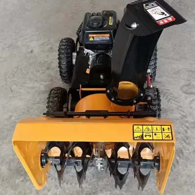 Remote-controlled Snowplow Self-propelled Snow Shovel Park Road Snow Plowing Removing Machine Remote Control Winter Snow Thrower