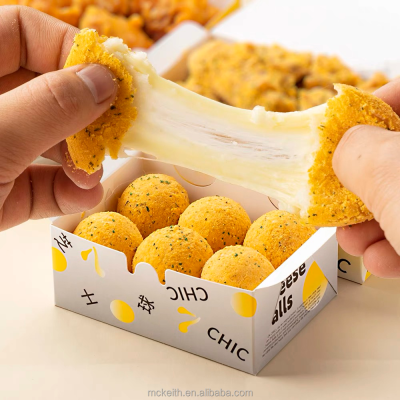 Mckeith Frozen Food Snow Cheese Balls and Fried Chicken Snacks for Your Store