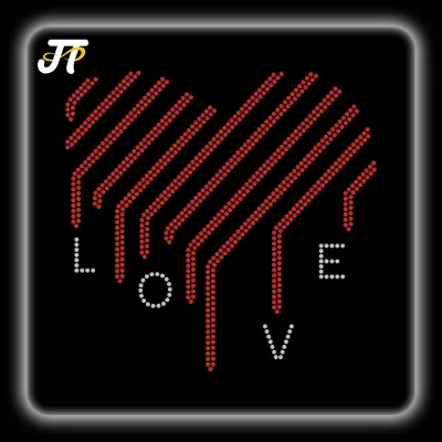 Hot Sale Custom Flatback Rhinestone Heat Transfers High Quality Iron on Technique for T-Shirts