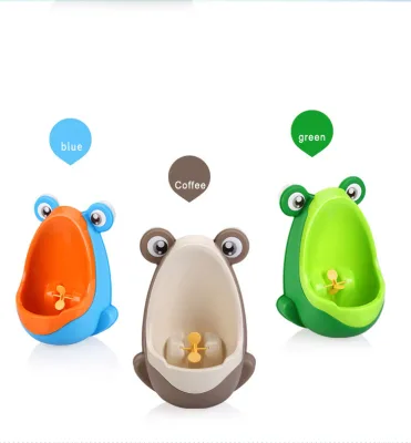 Multifunctional Cute Frog Shape 0-6 Year Infant Potty Training Portable Baby Potty