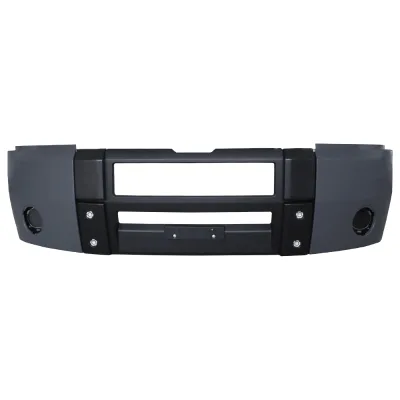New Heavy Duty Truck Parts Complete Black Front Bumper with Fog Light Hole Fit for 2018+ for Anthem LV-3580B