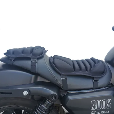 3D Design Shock Absorption Breathable Waterproof Ergonomic Design Motorcycle Seat Cover Cushion