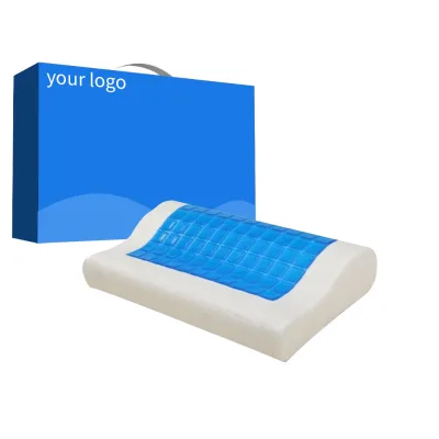 SLEEP COMFY XL Luxury Memory Foam Gel Pillow Oeko Tex Certified Orthopedic for Side Sleeper