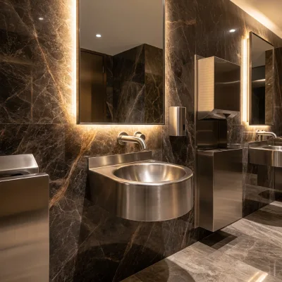 High-quality Stainless Steel Washbasin 304 Material Is Durable, Not Easy to rust and Has Long Service Life.