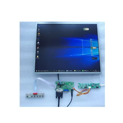 800nits panel and 2K media player driver board 21.5 inch indoor sync TFT advertising digital display kits
