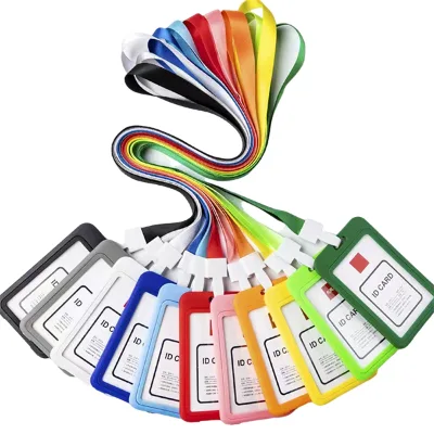 High Quality ABS Plastic ID Card Holder Badge and Name Card Case Tag Holder
