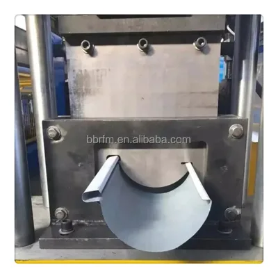 Downspout Making Machine Water Gutter Channel Water Down Pipe Rolling Forming Line