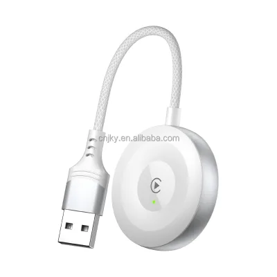 Car Play Wireless Adapter for Factory Wired Car Play 2024 Upgrade Plug & Play Dongle Converts Wired to Wireless for Cars